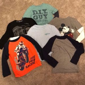 Boys long sleeves shirts 💙⭐️🐸